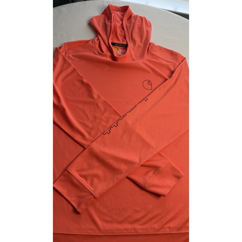 Ladies Force Sun Defender NWT Size XL Irregular Gator Neck Corral Color Top #2 - Picture 3 of 12